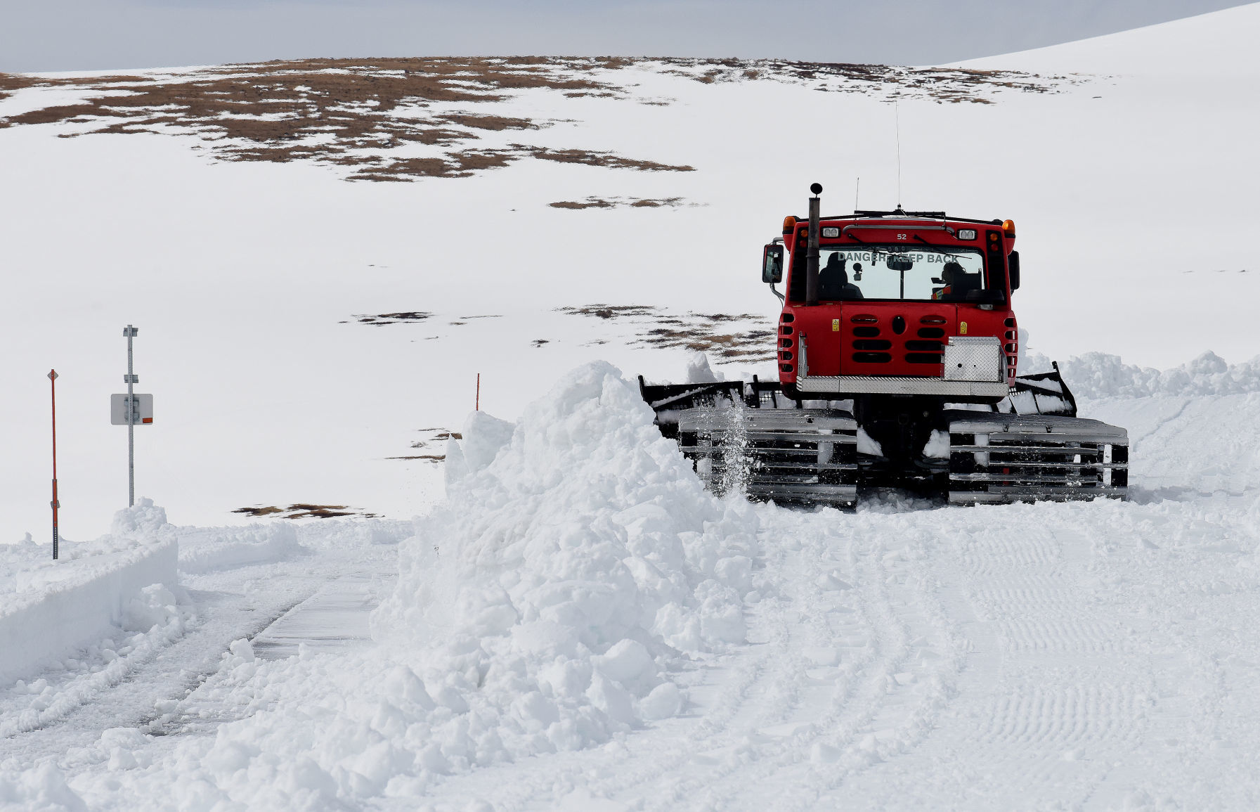 Clearing the Beartooth Pass